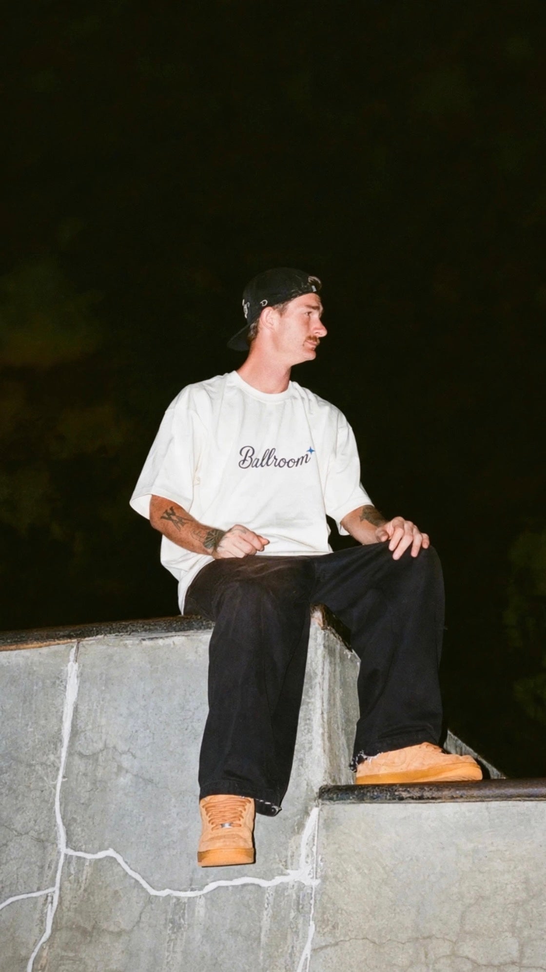 Classic logo off white